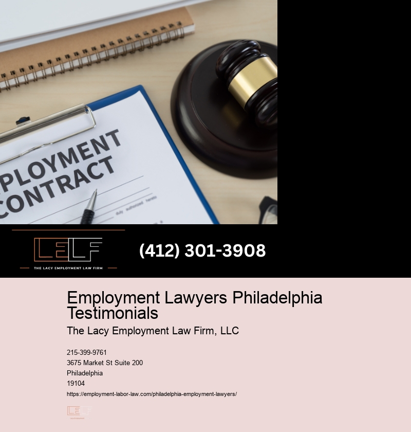 Philadelphia Employment Law Firm Advisory